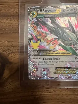 Mint M Rayquaza EX 76/108 Celebrations: Classic Collection Holo Pokemon Tcg NM/M - Image 4
