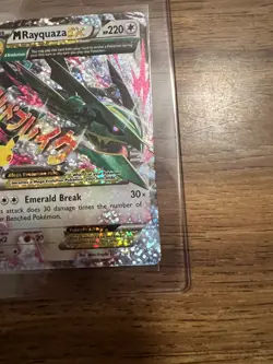 Mint M Rayquaza EX 76/108 Celebrations: Classic Collection Holo Pokemon Tcg NM/M - Image 5