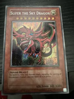 Yu-Gi-Oh! Duel Monsters Slifer the Sky Dragon GBI-001 Secret Rare - Image 3