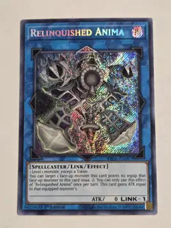 Relinquished Anima BROL-EN087 Secret Rare Yugioh 1st Edition Brothers of Legend - Image 1