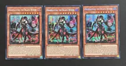 2024 YUGIOH MP24 SECRET RARE DIABELLSTAR THE BLACK WITCH X3 NM SET - Image 1