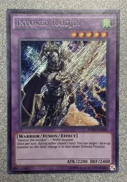 Invoked Raidjin FUEN-EN028 Fusion Enforcers Secret Rare Unlimited Edition NM - Image 1