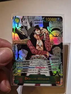 One Piece OP-14 Dracule Mihawk Manga ALT (OP14-119) - Image 1