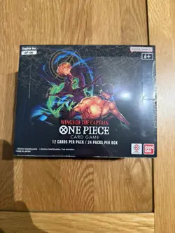 One Piece OP06 Wings of the Captain English Edition Sealed - INHAND ✅ - Image 1