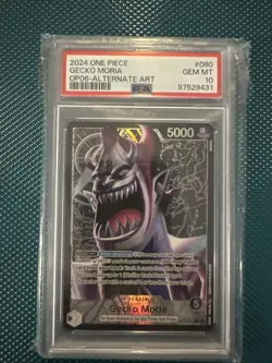 Gecko Moria (080) (Alternate Art) OP06-080 Wings of the Captain Foil - Image 1
