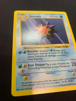 STARMIE (SHADOWLESS) - 064/102 - BASE SET - POKEMON CARD - LP - Image 2