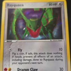 Pokemon Rayquaza Holo Promo #3 Pokemon Promos Promo Card 80 HP English - Image 1