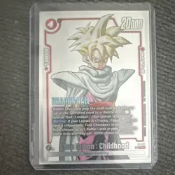 Bandai Dragon Ball Super Son Gohan: Childhood DP-037 Battle Card 10000 Power - Image 1
