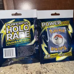 Pokemon Power Packs 40 Cards Per Pack X2 Guaranteed 1 Holo Rare Per Pack - Image 2
