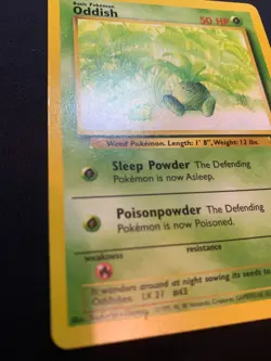 ODDISH - 63/82 - TEAM ROCKET - POKEMON CARD - LP - Image 2