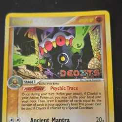 Pokemon Claydol 5/107 EX Deoxys Holo Rare Stage 1 Card 80HP Ancient Mantra - Image 1