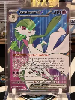 Pokemon Gardevoir EX TCG Card 228/198 Scarlet & Violet Base Full Art CO - Image 1