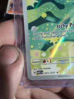 Budew 221/217 Ascended Heroes IR Illustration Rare Holo NM TCG Card Pokemon - Image 4