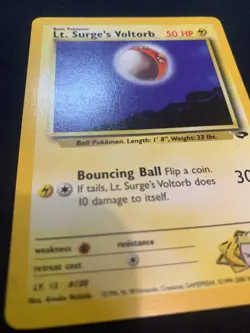 LT. SURGES VOLTORB - 86/132 - GYM CHALLENGE - POKEMON CARD - LP - Image 2