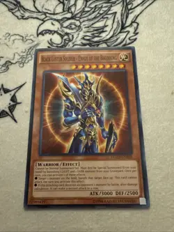 Yu-Gi-Oh Black Luster Soldier Envoy of the Beginning YGLD-ENA02 Common Card - Image 1