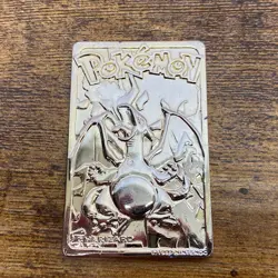 Burger King Pokemon 23K Gold Metal Cards Charizard Mewtwo Jigglypuff Lot 1999 - Image 2