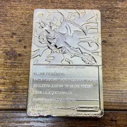 Burger King Pokemon 23K Gold Metal Cards Charizard Mewtwo Jigglypuff Lot 1999 - Image 4