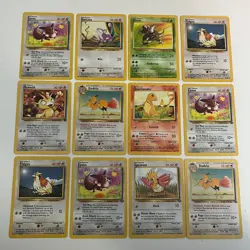 Lot of 12 Vintage Pokemon Cards Good Condition WOTC - Image 1