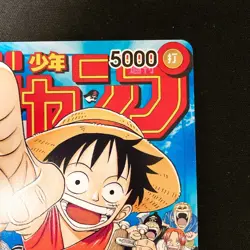 Monkey D. Luffy P-033 P Weekly Shonen Jump Promo ONE PIECE Card Japanese #21155 - Image 4