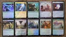 MTG Magic the Gathering Collection Lot 100 Rares/Mythics w/ 10 Foils NM #128 - Image 1