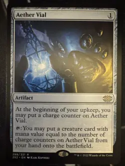 Aether Vial Double Masters 2022 Regular RAY - Image 1