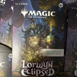 Lorwyn Eclipsed Play Booster Pack Factory Sealed /Sleeved Magic ( Lot of 16) - Image 2