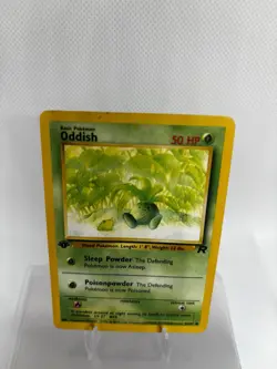 Pokemon TCG Oddish (Team Rocket) 63/82 1st Edition Vintage MP - Image 2