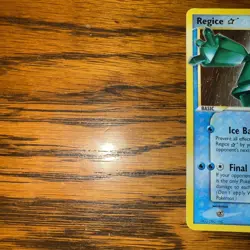 Pokemon Regice EX (2006) Gold Star #90/92 Legend Maker Holo Foil Rare! - Image 4