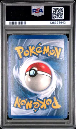 2004 POKEMON EX TEAM MAGMA VS TEAM AQUA #92 RAIKOU EX-HOLO PSA 8 - Image 2