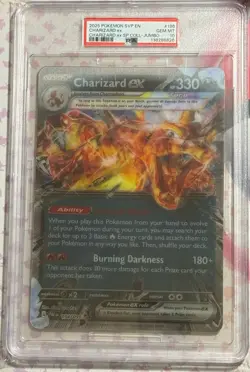 2025 Pokemon SVP EN Charizard ex Special Collection Jumbo #196 PSA 10 - Image 1