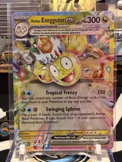 Pokemon Alolan Exeggutor 133/191 Surging Sparks Scarlet & Violet Double Rare CO - Image 1