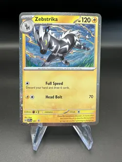 Zebstrika - Cosmos Holo - 201 Black Star Promo - Destined Rivals - Pokemon TCG - Image 1