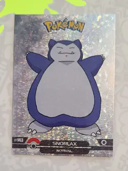 Pokemon, PERU, Snorlax, Crystal Black Dark, Cracked Ice Holo, NM - Image 1