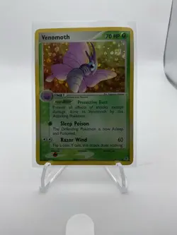 Pokemon Venomoth EX Fire Red Leaf Green 49/112 Reverse Holo Uncommon MP - Image 1