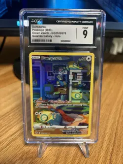Dunsparce Holo Pokemon GG23/GG70 Crown Zenith Galarian Gallery 2023 CGC 9 MINT - Image 1