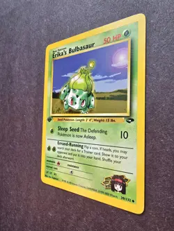 Pokemon TCG Gym Challenge Erika's Bulbasaur 1st Edition 39/132 NM/Mint - Image 3