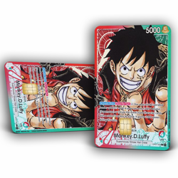 Monkey D Luffy: One Piece, Romance Dawn | Credit Card Sticker/Skin | 2 Pack - Image 1
