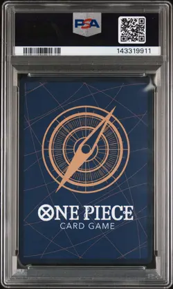 2024 ONE PIECE JPN OP08-TWO LEGENDS MANGA ALTERNATE ART SILVERS RAYLEIGH PSA 10 - Image 2
