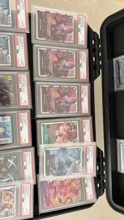 One Piece TCG PSA 10/9 Slab Collection Bundle + Casematix Hard Shell Case - MINT - Image 3