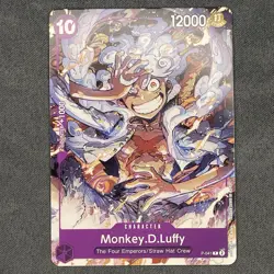 Monkey D Luffy - P-041 - One Piece - English - Promo - Non Foil - ST18 - Image 1