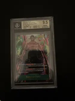 Wings of the Captain Foil Roronoa Zoro Alt Art OP06-118, English, BGS 9.5 - Image 1