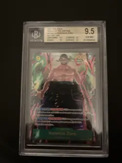 Wings of the Captain Foil Roronoa Zoro Alt Art OP06-118, English, BGS 9.5 - Image 4