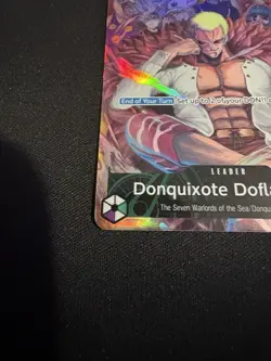 One Piece TCG Kingdoms Of Intrigue Donquixote Doflamingo OP04-019 L Alternate NM - Image 5