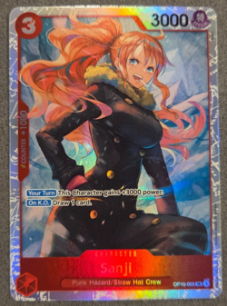 Sanji SR Royal Blood OP10-005 ONE PIECE TCG - Image 1
