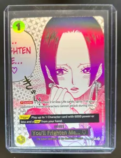2026 One Piece The Azure Sea's Seven You'll Frighten Me... Alt Art #OP14-118 - Image 1