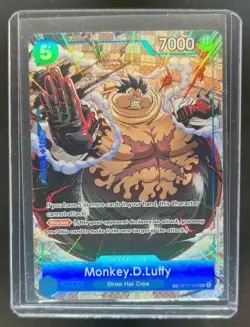 2025 One Piece A Fist of Divine Speed Monkey.D.Luffy #OP11-058 - Image 1