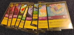 Azurite Sea Disney Lorcana 10 Card Lot - Image 1