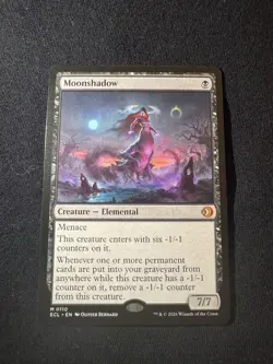 MTG - Moonshadow - Regular Mythic #110 - Lorwyn Eclipsed NM - Image 1