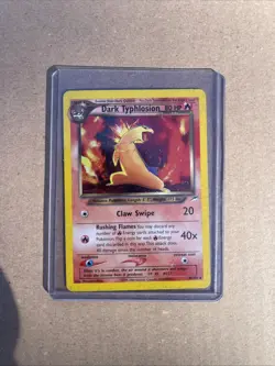 Dark Typhlosion 10/105 Holo Rare Neo Destiny Pokemon Card - Image 1