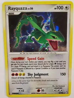 Rayquaza 14/146 Legends Awakened Holo 2008 Pokemon Card - Image 1